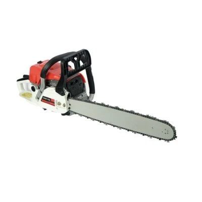 Motosserra a gasolina 58cc profissional cortador de madeira com guia de 20"" - Imagem 1 de 4
