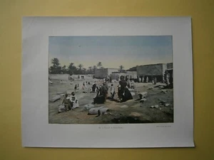 aprox. 1895 fotocromo: pueblo de Old Djara, Túnez, #501 - Imagen 1 de 1