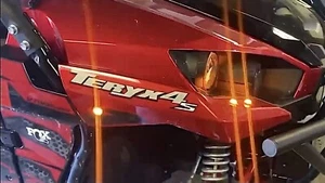 Fully Plug & Play Street Legal Turn Signal Kit + Horn 2017 Kawasaki Teryx 4 - Picture 1 of 8
