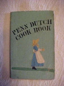 PENNSYLVANIA DUTCH COOKBOOK, HANDMADE COVER; COOKING BAKING RECIPES (1936 - Picture 1 of 1