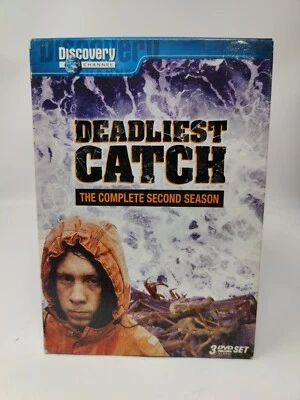 Deadliest Catch Season Two DVD 2007 3-Disc Set (Discovery Reality Show) Action - Image 1 of 4