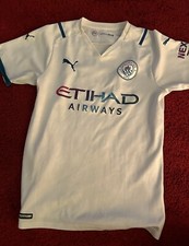 2021-22 Puma Manchester City Men's Away Soccer Jersey XXL 2XL Man City