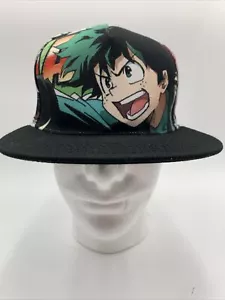 Cappello adulto My Hero Academia berretto snapback anime Izuku Midoriya - Foto 1 di 10