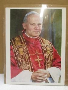 Pope John Paul II Vintage poster 1979 religious in#G7786 - Picture 1 of 5