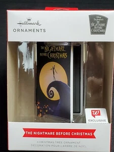 Nightmare Before Christmas VHS Case 2021 HALLMARK Ornament WALGREENS EXCLUSIVE - Picture 1 of 2