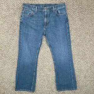 LEVIS 527 Men's Straight Leg Medium Wash Blue Jeans Size 38W x 30L  - Picture 1 of 12