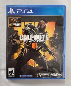 Call of Duty: Black Ops 4 Play Station 4 War Shooter Zombies PS4 - Picture 1 of 5