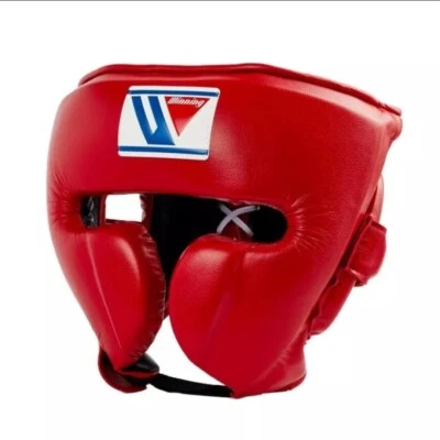 Winning boxing Head Guard FG-2900 all colors and Sizes Original Leather  - Image 1 of 4