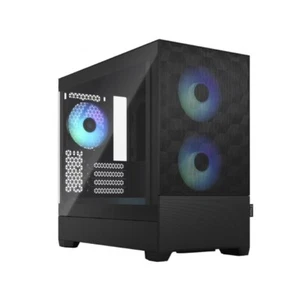 Fractal Design Pop Mini Air RGB Black mATX High-Airflow TG Case W/3 Fans - Picture 1 of 4