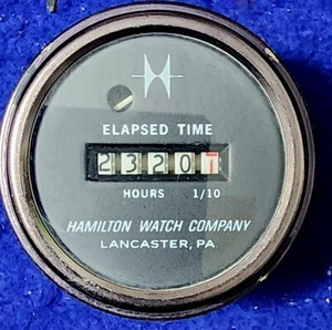 Hamilton Watch Company Lancaster, PA Elapsed Time Indicator 573 Aircraft - Picture 1 of 3