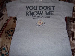 BUNDESZEUGENSCHUTZPROGRAMM SHIRT ERWACHSENE SMALL  - Bild 1 von 2