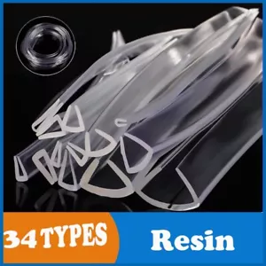 Soft Resin U-shaped Sealing Strip Protector Edging Trim Multi Types Anti-skid - Picture 1 of 39