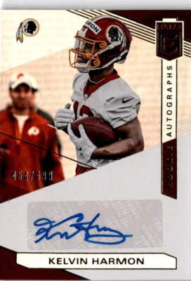 2019 Donruss Elite #RA-KH Kelvin Harmon /499 Elite Rookie Auto - Image 1 of 2