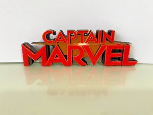 Captain Marvel Logo 2019 American Superhero Comics Carol Danvers Brie Larson - Bild 1 von 1