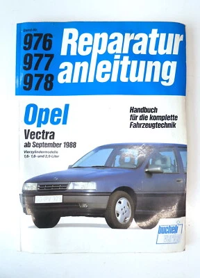 Libro manual de reparación Opel Vectra 3-7168-1778-X - Imagen 1 de 4