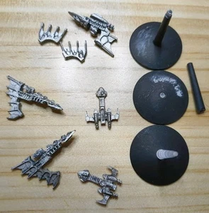 Warhammer 40k Battlefleet Gothic Eldar Escorts - Origional Aconite & Nightshade - Picture 1 of 5
