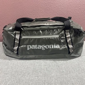 Patagonia Black Hole Duffel 60L Shiny Gloss Gray Company Logo Neu 49341 - Bild 1 von 17