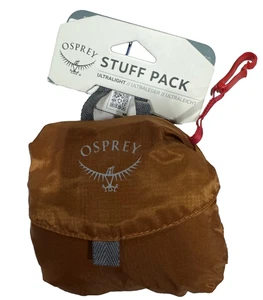 Osprey Ultralight Stuff Pack 18L Toffee Orange One Size Lightweight Backpack NEW - Picture 1 of 2