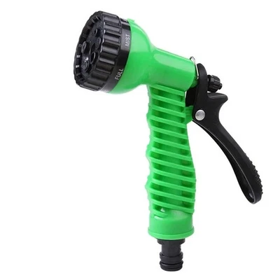 8 Function Spray Nozzle - Water Hose Gun Multi Pattern Garden Adjustable Mist - Image 1 of 3