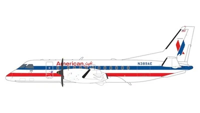 SAAB 340B AMERICAN EAGLE REG: N389AE - GEMINI JETS G2AAL1339 1/200 - PRE ORDER - Image 1 of 2
