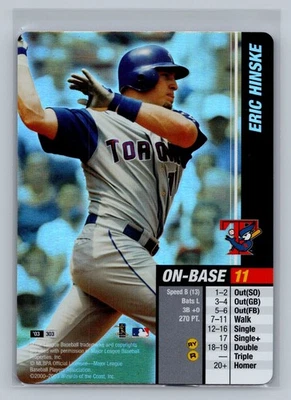 2003 MLB Showdown Eric Hinske FOIL Base Set #303 Blue Jays - Image 1 of 2