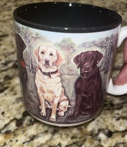 Labrador Retriever Ceramic Coffee Mug PRE OWNED - Good Condition Flowers Inc. - Picture 1 of 4
