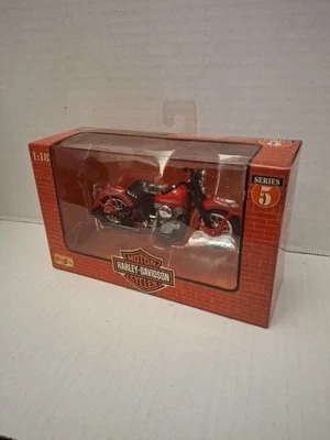 1998 Maisto Harley Davidson 1948 FL Panhead (Series 5 1:18 Scale MAISTO) - Image 1 of 4