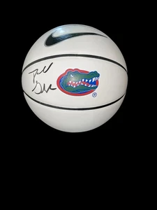 TODD GOLDEN SIGNED FLORIDA GATORS NIKE LOGO BASKETBALL HEAD COACH CHAMPS JSA - Picture 1 of 1