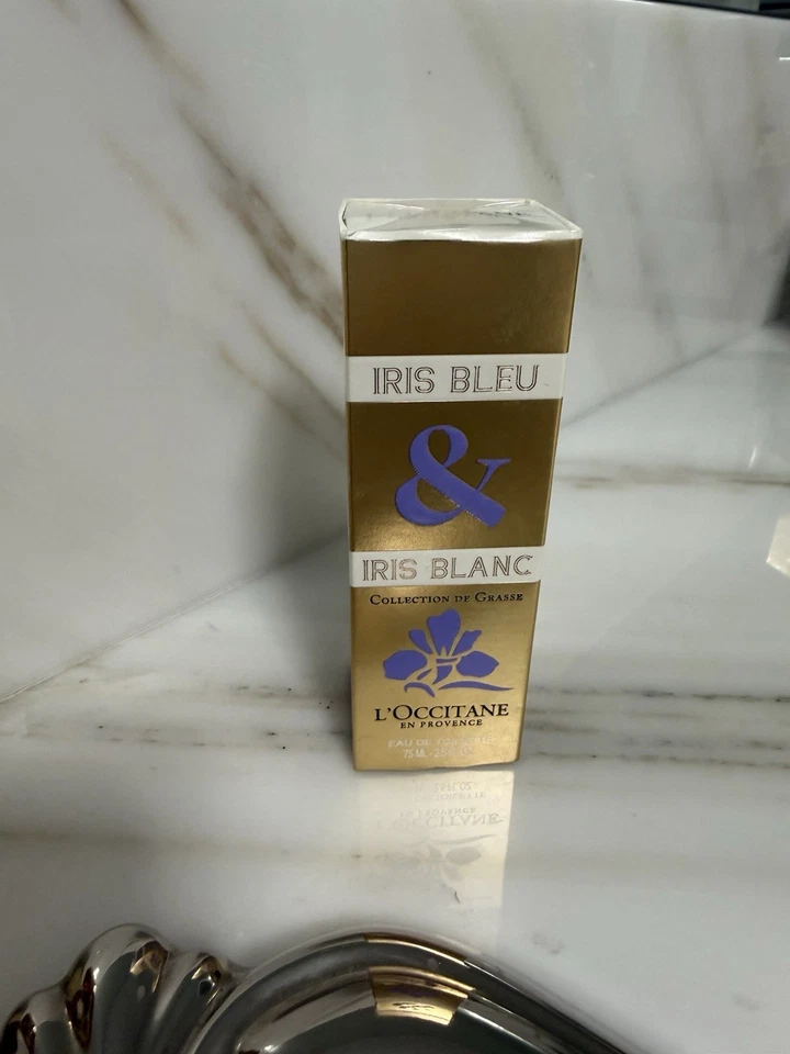 L'Occitane Iris Blue & Iris Blanc Eau De Toilette 2.5 FL OZ Nuevo En Caja Sellado Foto 1 de 4