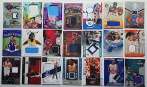 HUGE Patch Jersey Relic Basketball Card Lot (39) Terry + Jamison + Lowry ++ RC - Picture 1 of 4