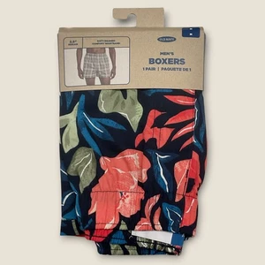 Calzoncillos boxer Old Navy para hombre 3,75” entrepierna flor tropical talla pequeña mediana L XXL - Imagen 1 de 3