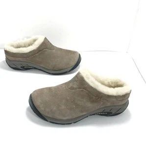 Zoccoli donna MERRELL STONE Encore Ice taglia 7,5 scamosciati misto lana mules - Foto 1 di 14