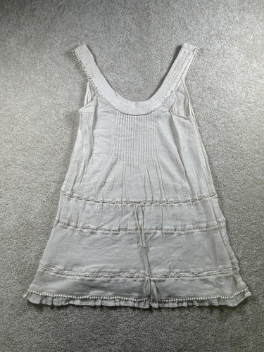 UNDERCOVER Abito Victoria's Secret donna XS boho pizzo orlo nappa estate spiaggia festival