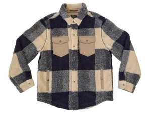 LL Bean Todd Snyder Hi-Pile Shirt Jacket Sherpa Snap Men's Size L - Picture 1 of 9