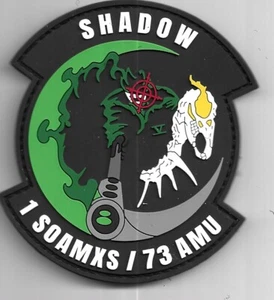USAF PATCH 1 SOAMXS / 73 AMU GUNSHIP SPEC OPS US AIR FORCE SQUADRON PATCH - Picture 1 of 1