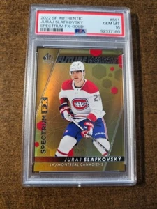 PSA 10 SP AUTHENTIC FUTURE WATCH SPECTRUM GOLD BOUNTY #91 JURAJ SLAFKOVSKY 23/50 - Imagen 1 de 1