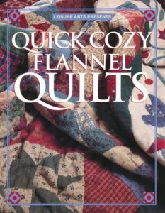 LEISURE ARTS QUICK COZY FLANNEL QUILTS 14 WONDERFUL PROJECTS - Picture 1 of 4