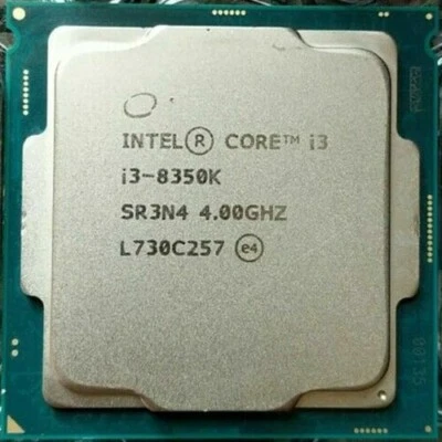Procesador Intel Core i3-8350K CPU 4,0 GHz 4 núcleos LGA 1151 (bandeja, sin enfriador) Foto 1 de 3