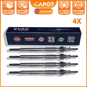 For Vauxhall Astra G H J Corsa C D Zafira Meriva Combo 1.7 CDTI 4X Glow Plugs - Picture 1 of 4