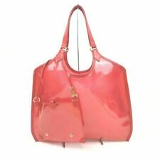 Louis Vuitton прозрачный прозрачный Лагуна-Бей красный Epi плаж сумка с чехлом 861015