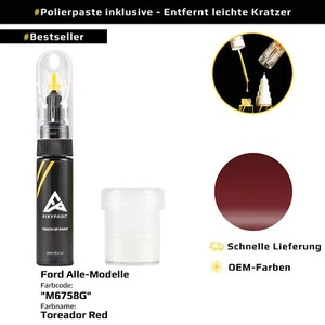 Lackstift für Ford Alle Modelle Code: M6758G Toreador Red - Bild 1 von 10