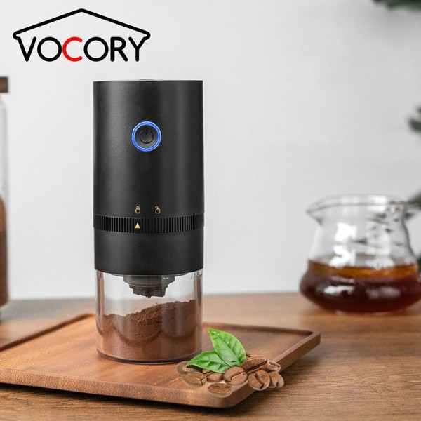 New Upgrade Portable Electric Coffee Grinder TYPE-C USB Charge Profession Photo Related