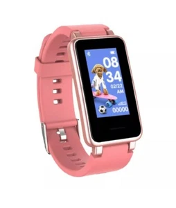Fitness Tracker Watch for Men Women Kids C2 Plus Smart Tracker Pink 🩷 - Picture 1 of 5