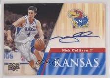 2013 Upper Deck University of Kansas Auto Nick Collison #67 Auto