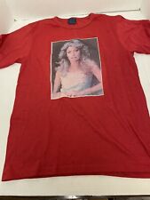 Vintage 70s Rare Farrah Fawcett Red T-shirt Medium