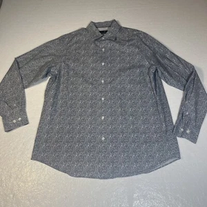 Hart Schaffner Marx size L floral Long sleeve button up shirt mens - Picture 1 of 10