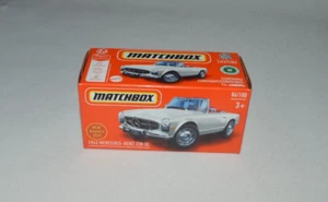 MATCHBOX 2024 POWER GRABAG 86/100 - 1963 MERCEDES-BENZ 230 SL WHITE - Picture 1 of 4