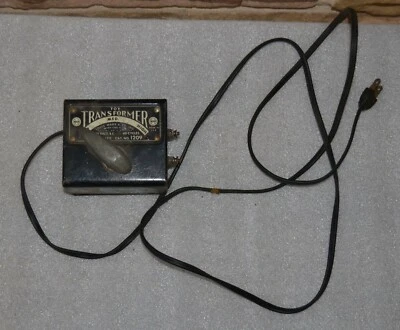 Vintage Louis Marx & Co. #1209 Train Toy Transformer 110-120 V + - Image 1 of 4
