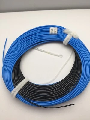 Lenza Pesca Mosca Punta Lavello Premier Blu/Nero Qualità Eccellente WF8 - Immagine 1 di 3