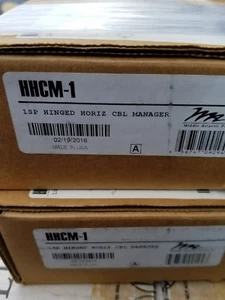 Middle Atlantic - HHCM-1 - Hinged Horizontal Cable Manager 1 RU - BRAND NEW -MIR - Photo 1/2